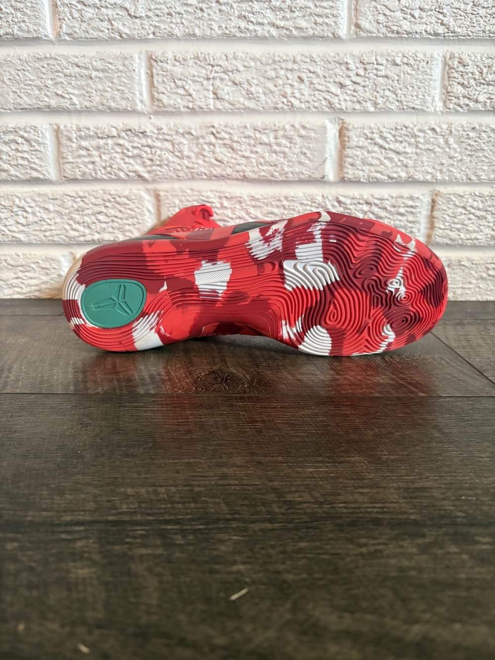 Nike Red Kobe IX ELITE PROTRO High-Top Basketball Shoes